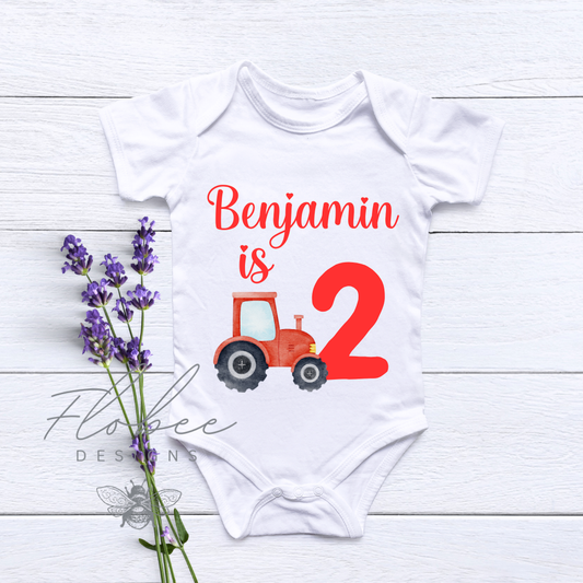 Personalised Child's Birthday Vest - Various Designs