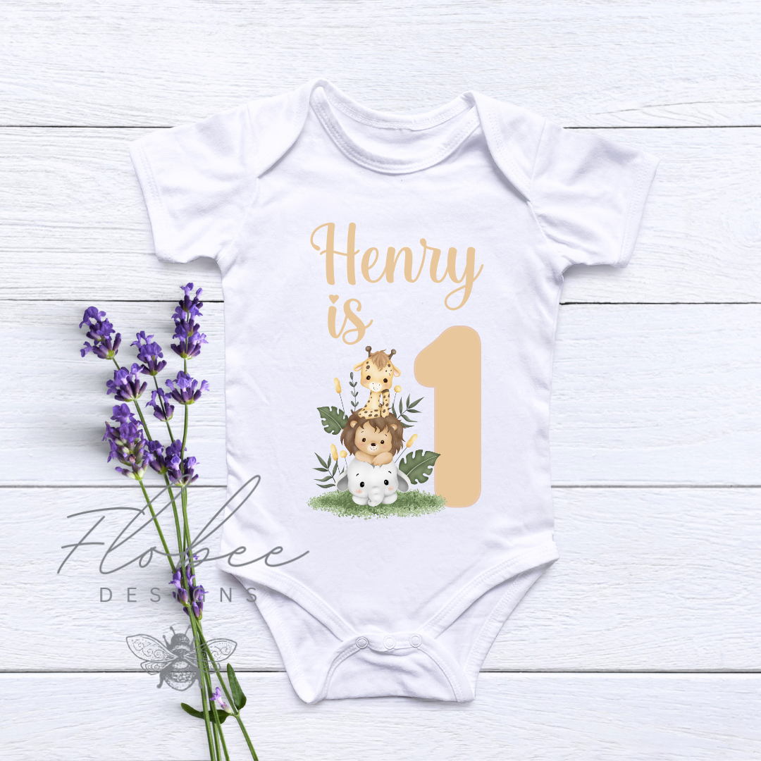 Personalised Child's Birthday Vest - Various Designs
