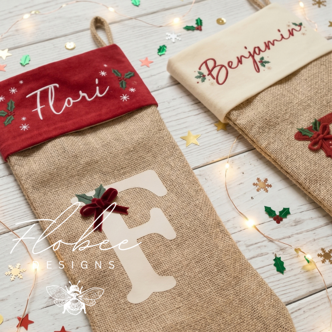 Personalised Jute Stocking