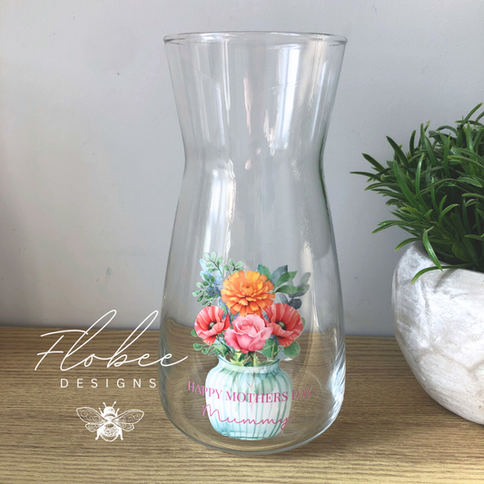 Personalised Keepsake Vase - Various Designs