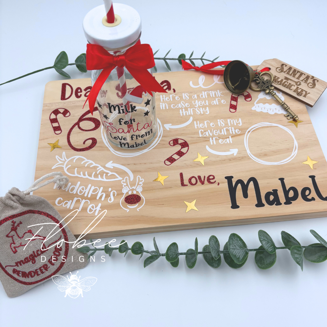 Personalised Christmas Eve Treat Board - Bundle Options Available