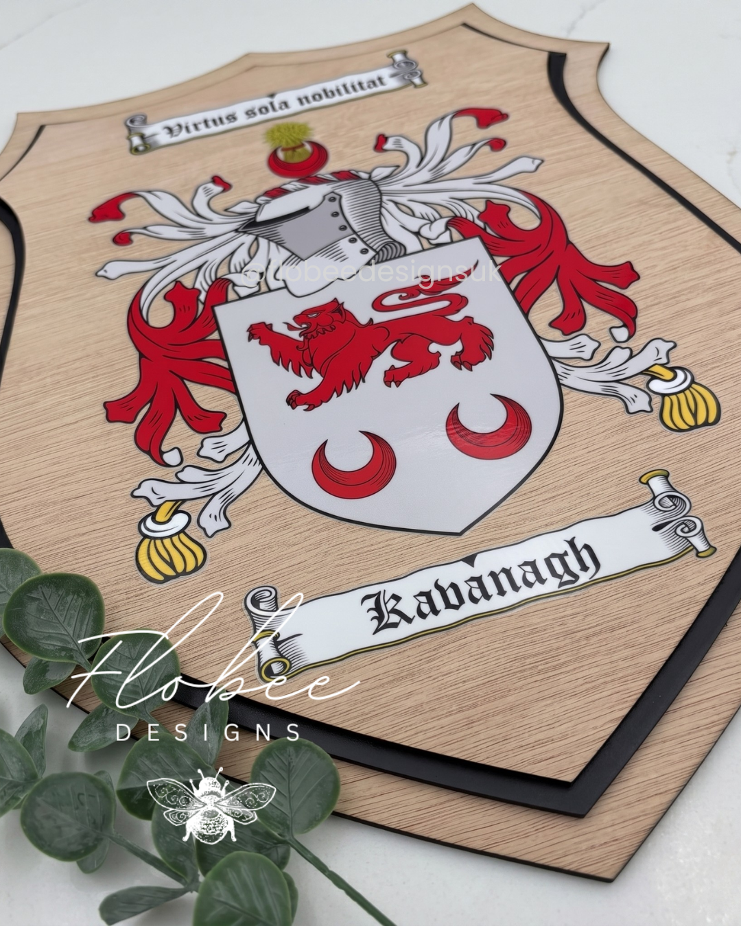 Family Coat Of Arms Plaque