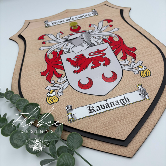 Family Coat Of Arms Plaque