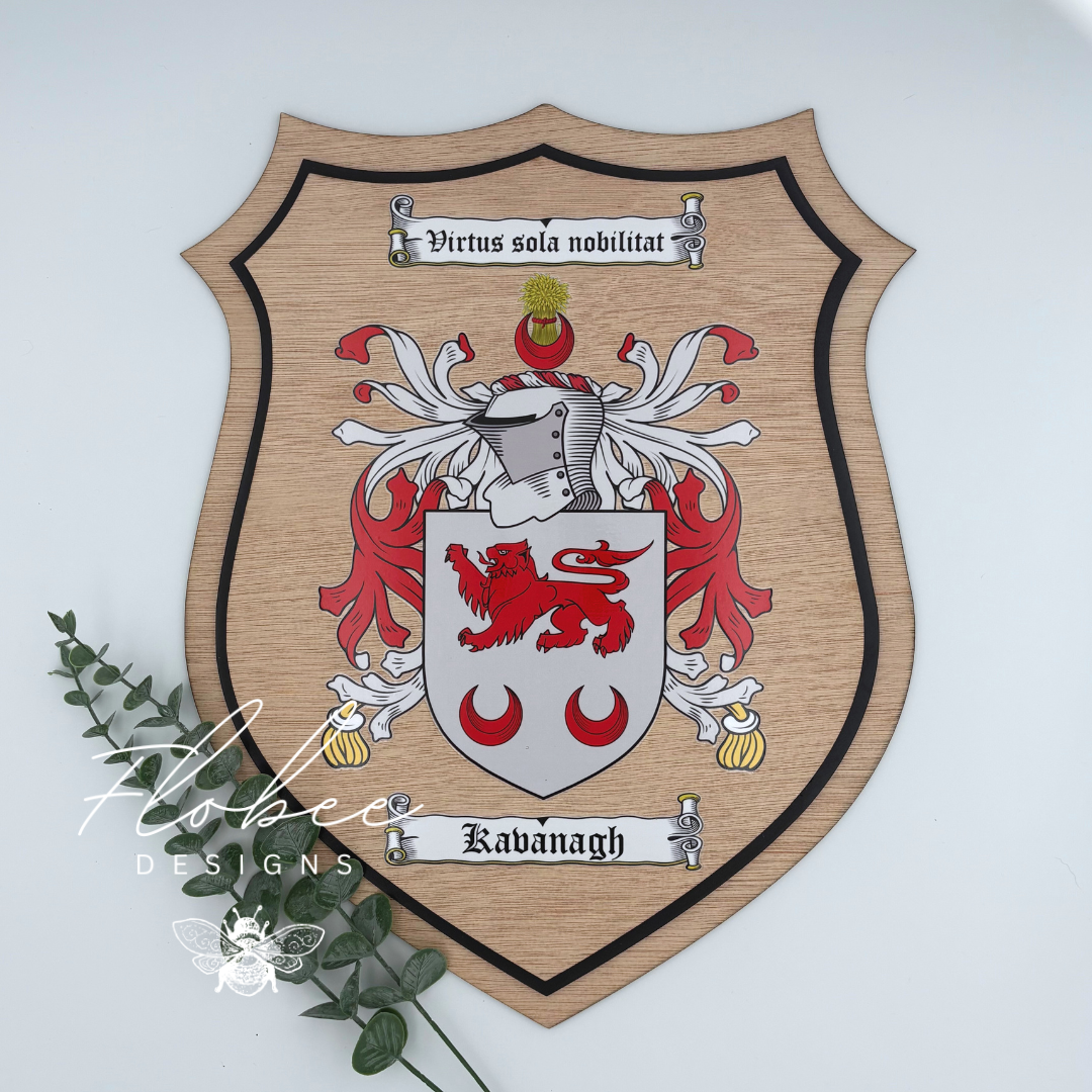 Family Coat Of Arms Plaque
