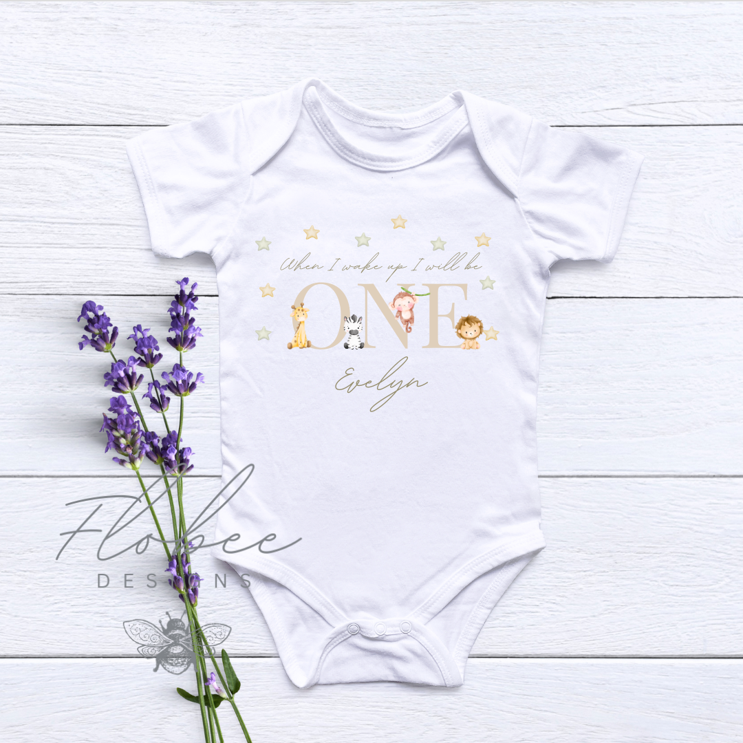 Personalised 'When I Wake Up I'll Be...' Vest - Various Designs