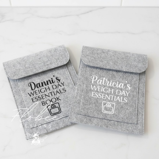 Personalised Weigh Day Essentials Folder
