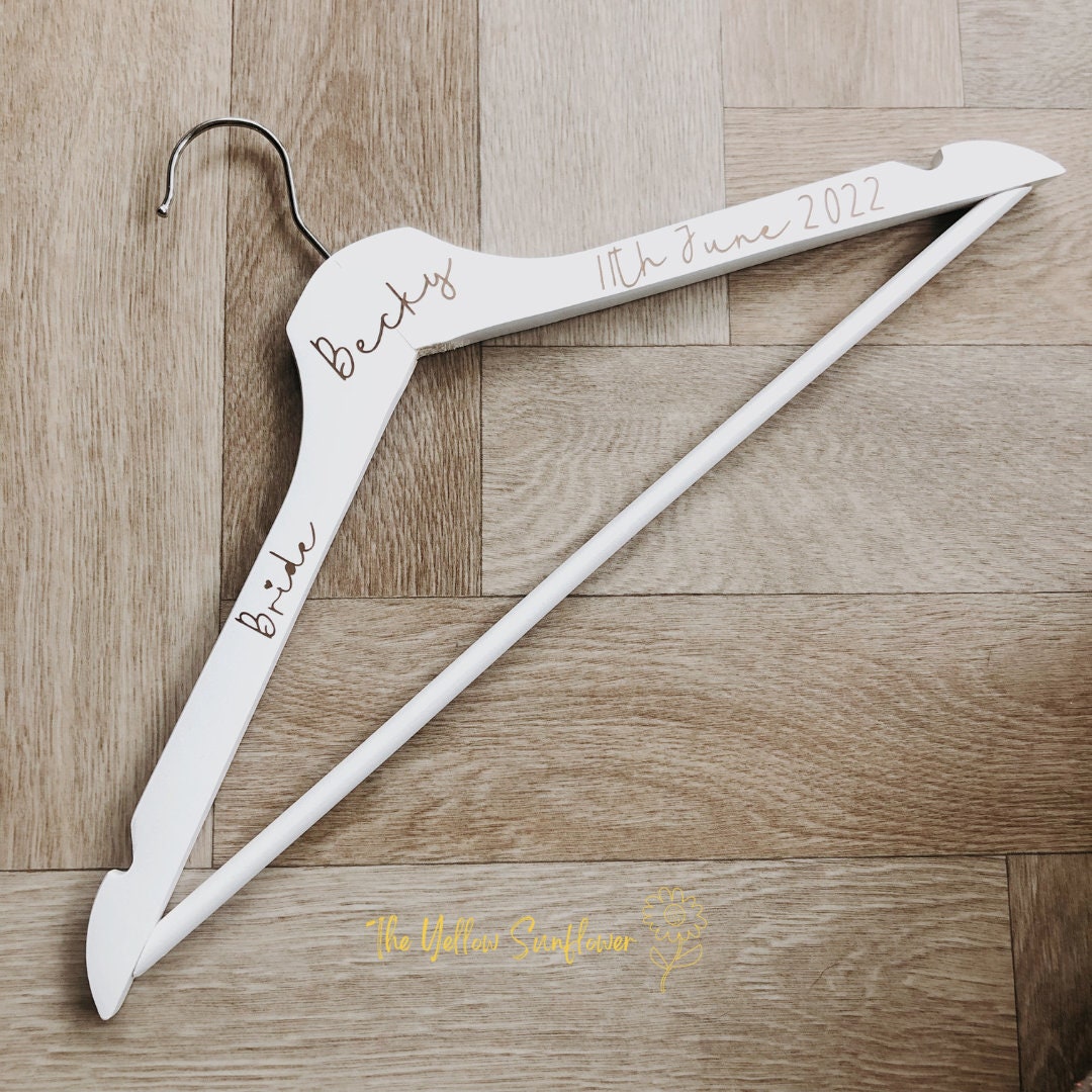 Personlised Wedding Hangers