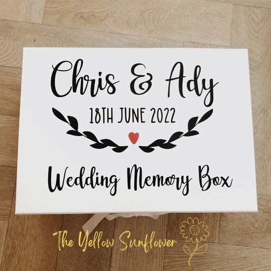 Personalised Wedding Gift Box