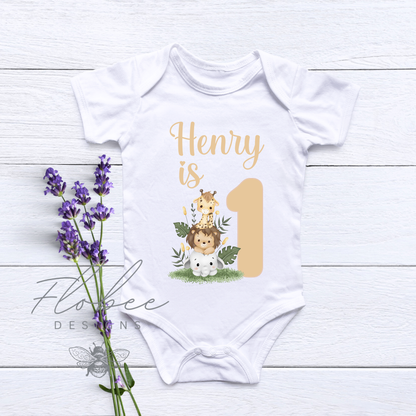 Personalised Child's Birthday Vest - Various Designs