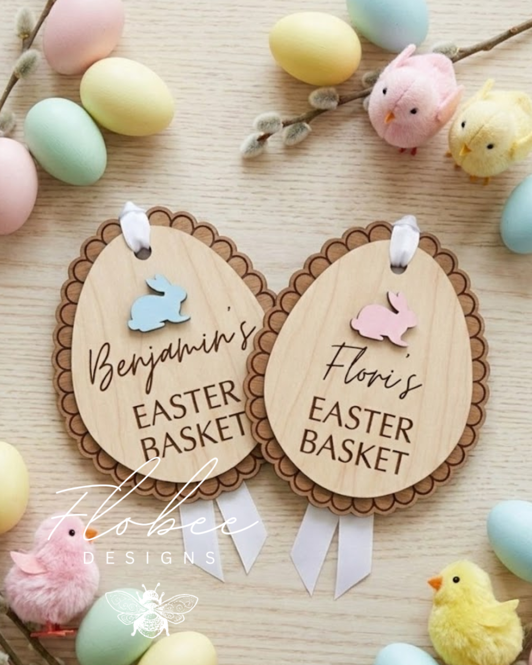 Personalised Easter Basket Gift Tag