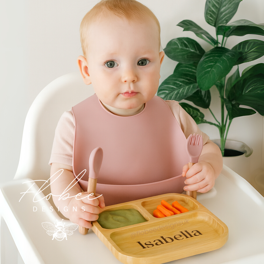 Personalised Wooden Suction Plate