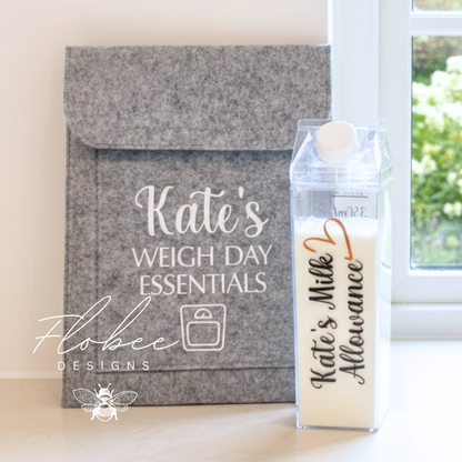 Personalised Milk Allowance Bottle