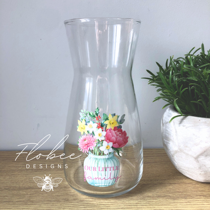 Personalised Keepsake Vase - Various Designs