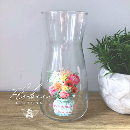 Personalised Keepsake Vase - Various Designs