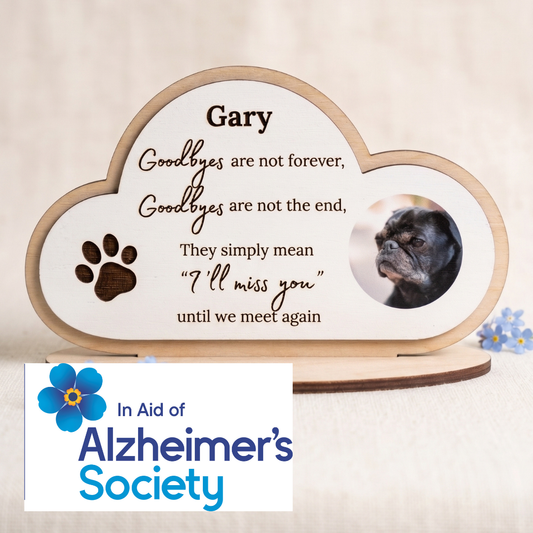 Pet Memorial Sign with Image