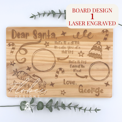 Personalised Christmas Eve Treat Board - Bundle Options Available