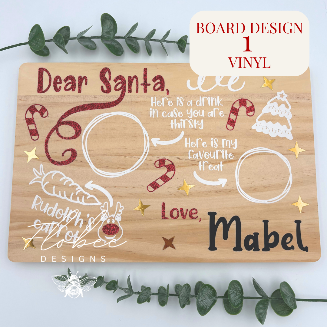 Personalised Christmas Eve Treat Board - Bundle Options Available