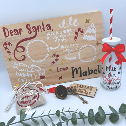 Personalised Christmas Eve Treat Board - Bundle Options Available