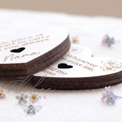 Forget Me Not Pocket Hug