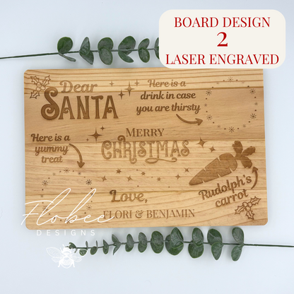Personalised Christmas Eve Treat Board - Bundle Options Available