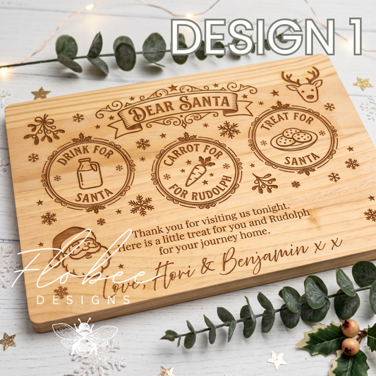 Personalised Christmas Eve Treat Board - Bundle Options Available