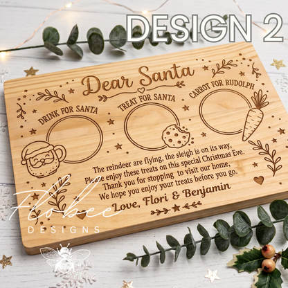 Personalised Christmas Eve Treat Board - Bundle Options Available