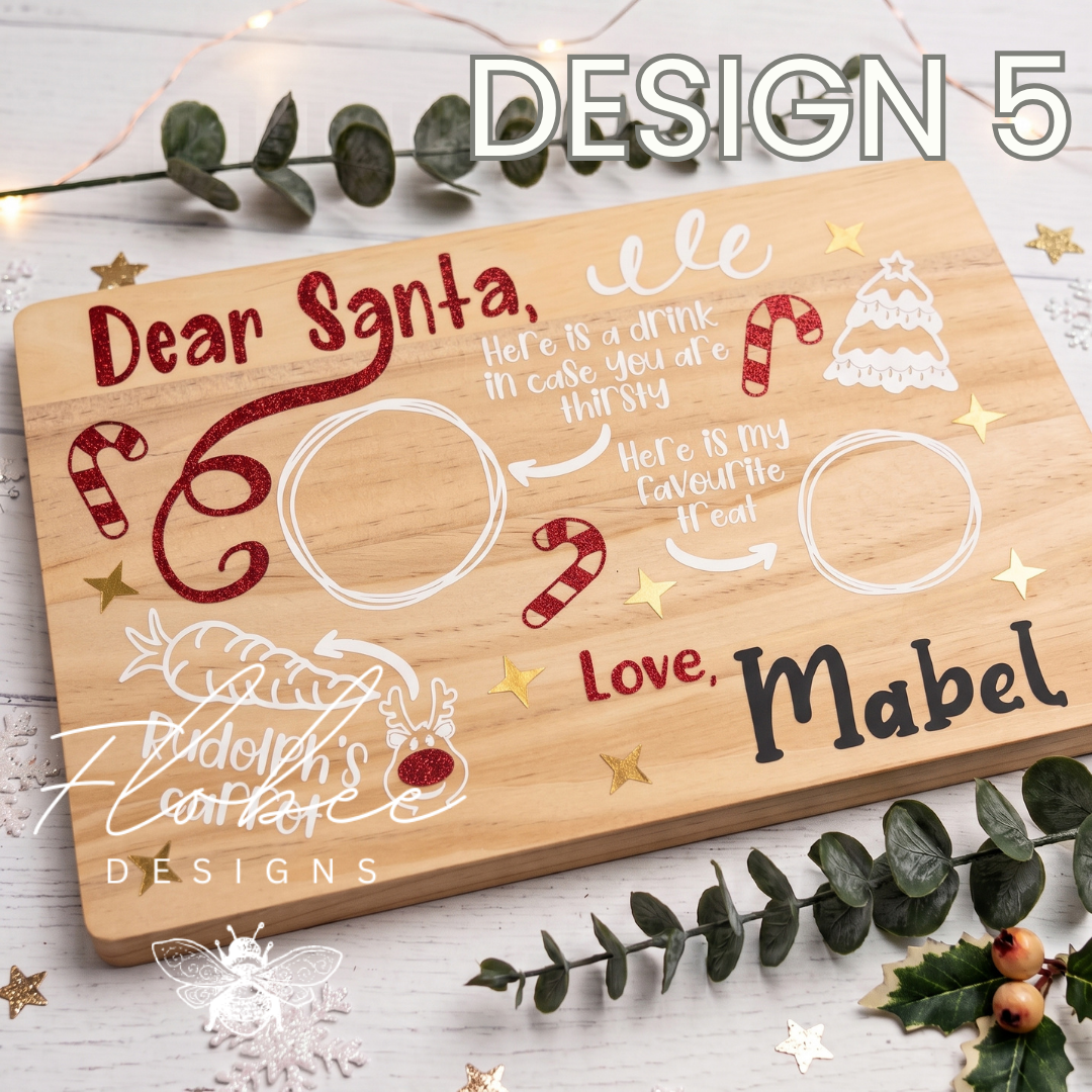 Personalised Christmas Eve Treat Board - Bundle Options Available