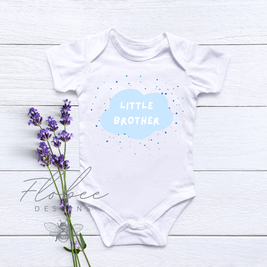 'Little Brother'/ 'Little Sister' Baby Vest