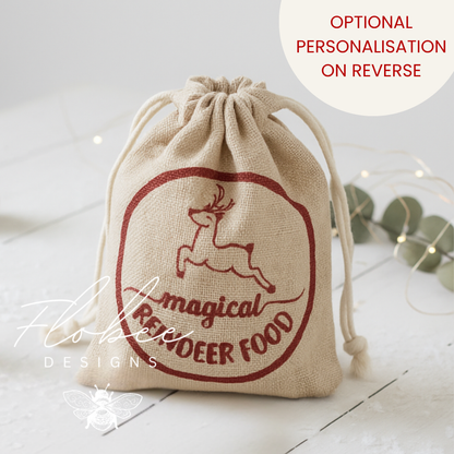 Magical Reindeer Food Bag - Optional Personalisation