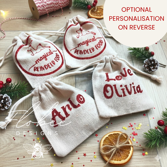 Magical Reindeer Food Bag - Optional Personalisation