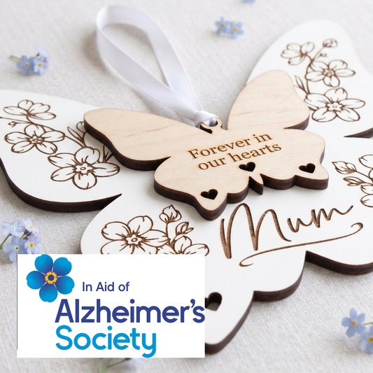 Butterfly Memorial Wall Plaque