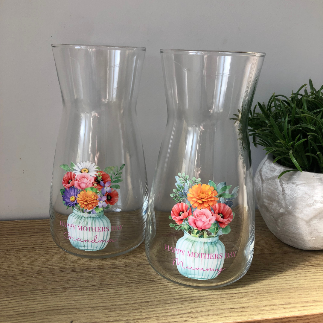 Personalised Keepsake Vase - Various Designs