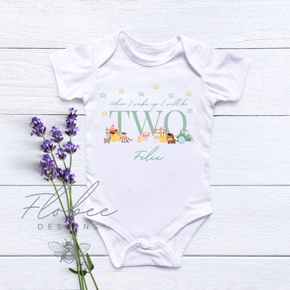 Personalised 'When I Wake Up I'll Be...' Vest - Various Designs