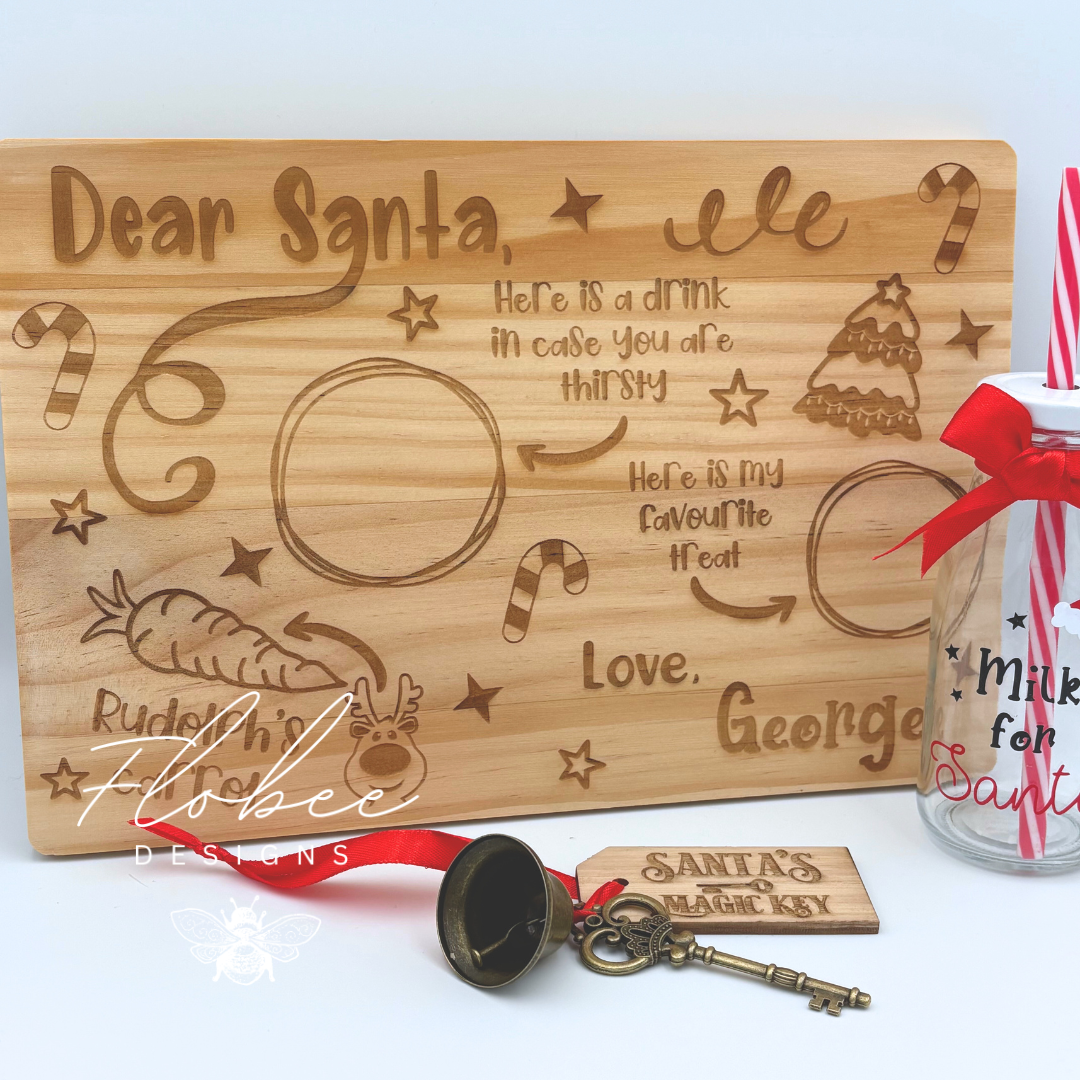 Personalised Christmas Eve Treat Board - Bundle Options Available