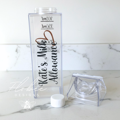 Personalised Milk Allowance Bottle