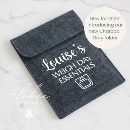 Personalised Weigh Day Essentials Folder