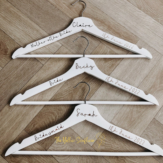 Personlised Wedding Hangers