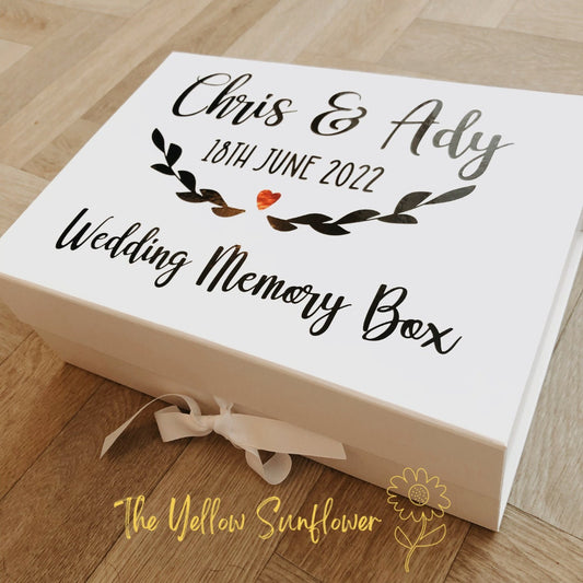 Personalised Wedding Gift Box