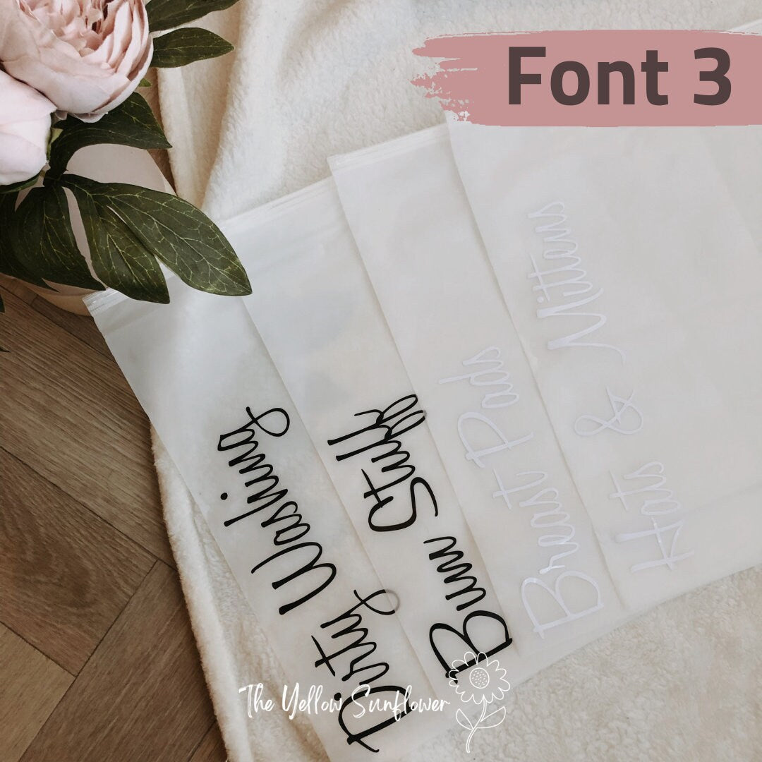 Baby Hospital Organiser Bags - EXTRA BAGS