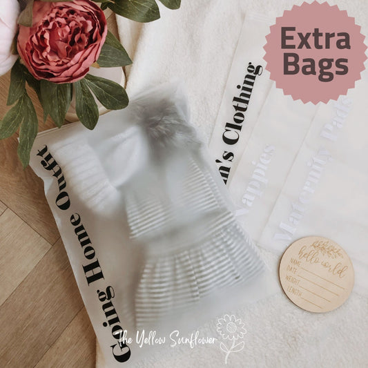 Baby Hospital Organiser Bags - EXTRA BAGS