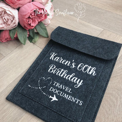 Personalised Document Folder