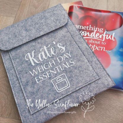 Personalised Weigh Day Essentials Folder
