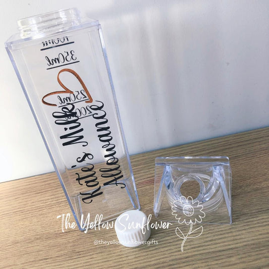 Personalised Milk Allowance Bottle