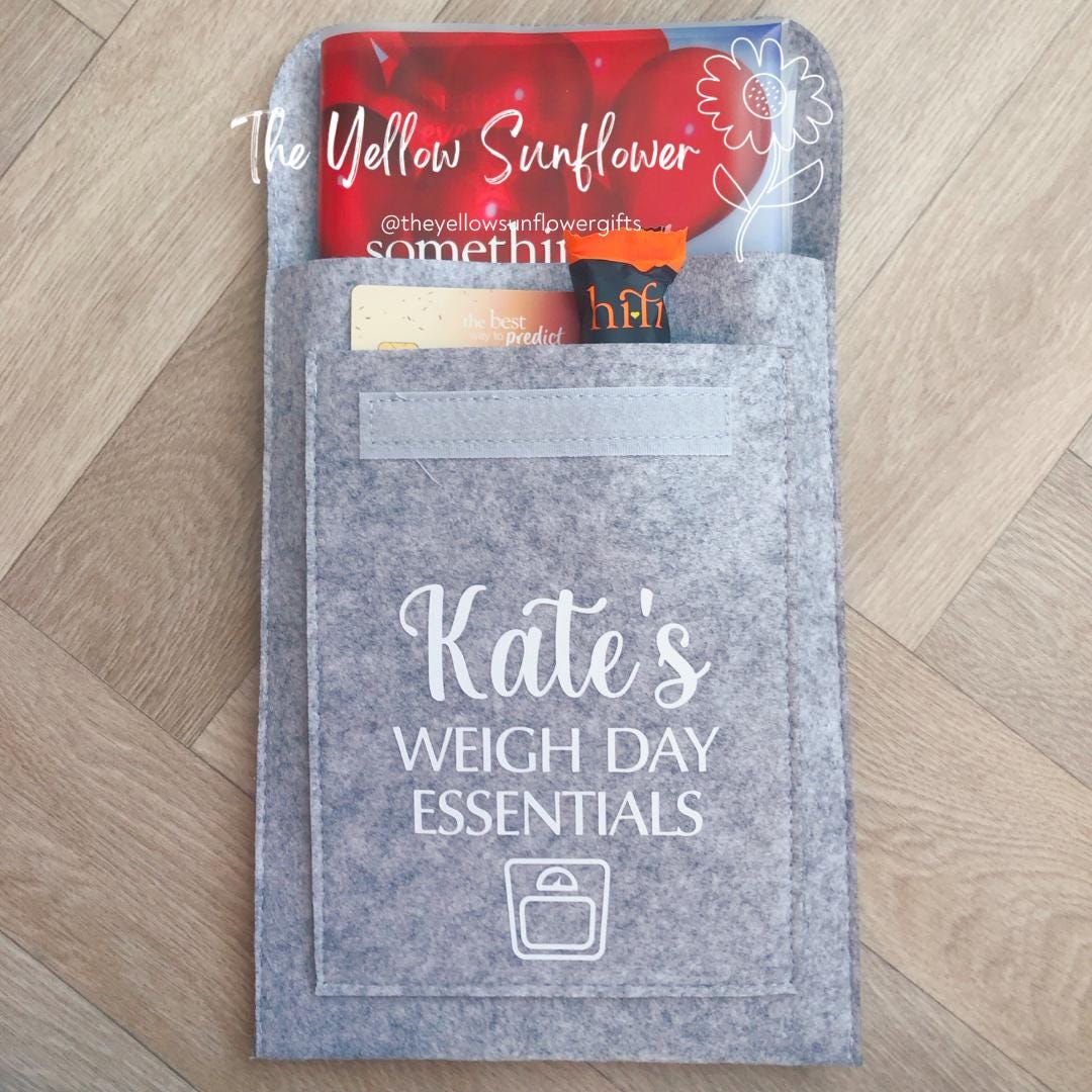 Personalised Weigh Day Essentials Folder