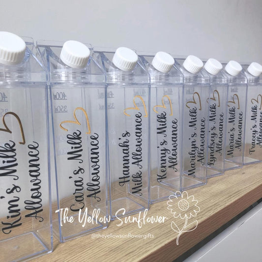 Personalised Milk Allowance Bottle